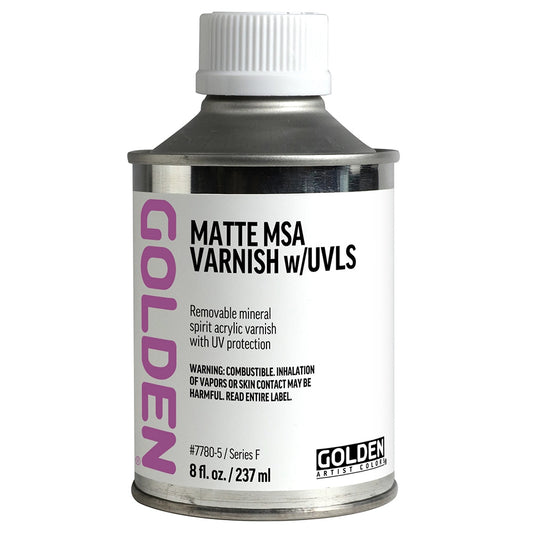 MATTE MSA VARNISH W/UVLS 16OZ