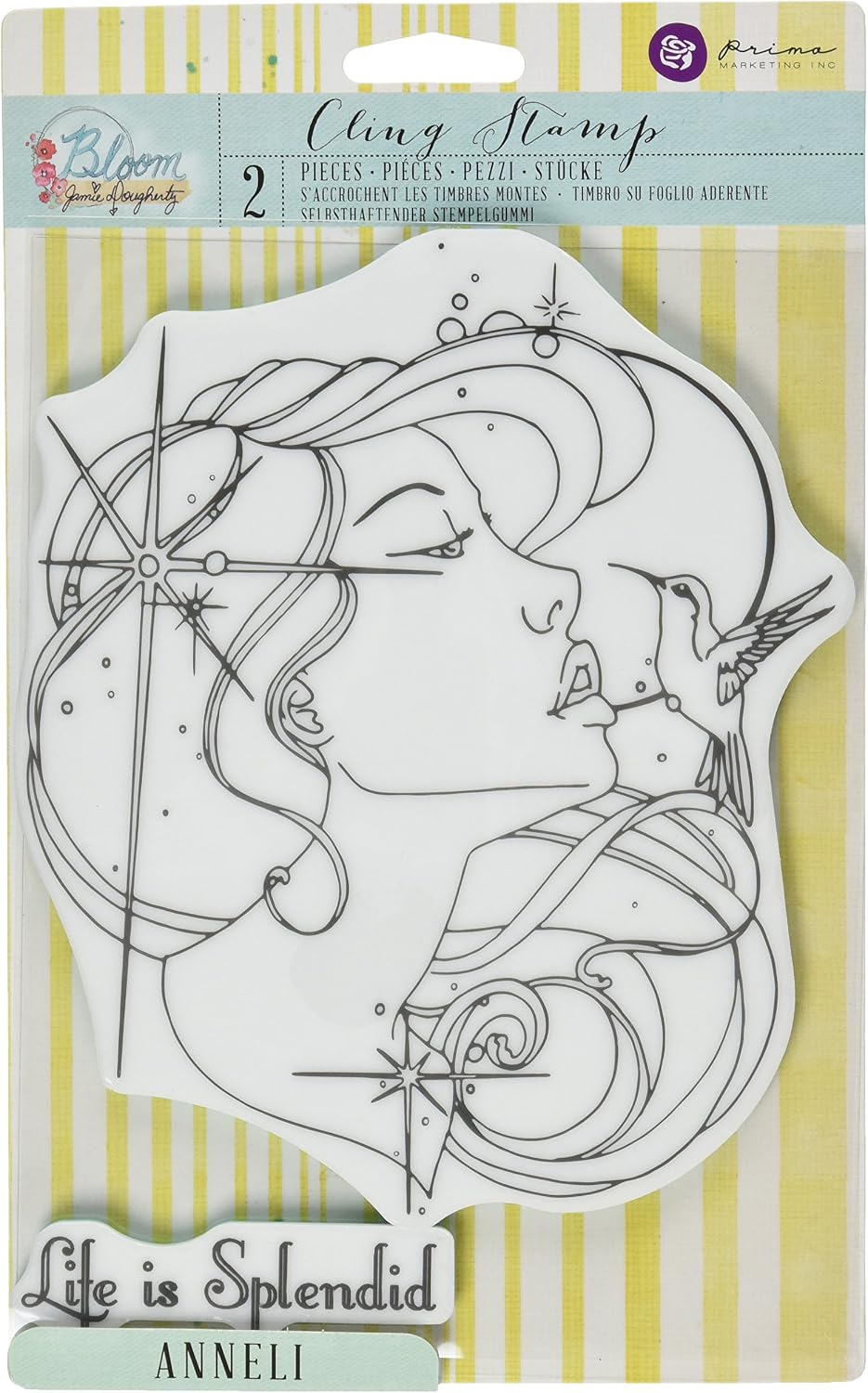Prima Bloom Collection Stamp Anneli
