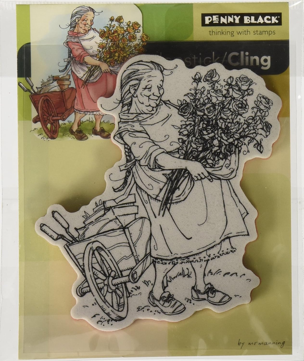 Penny Black Cling Stamp Mummu's Roses