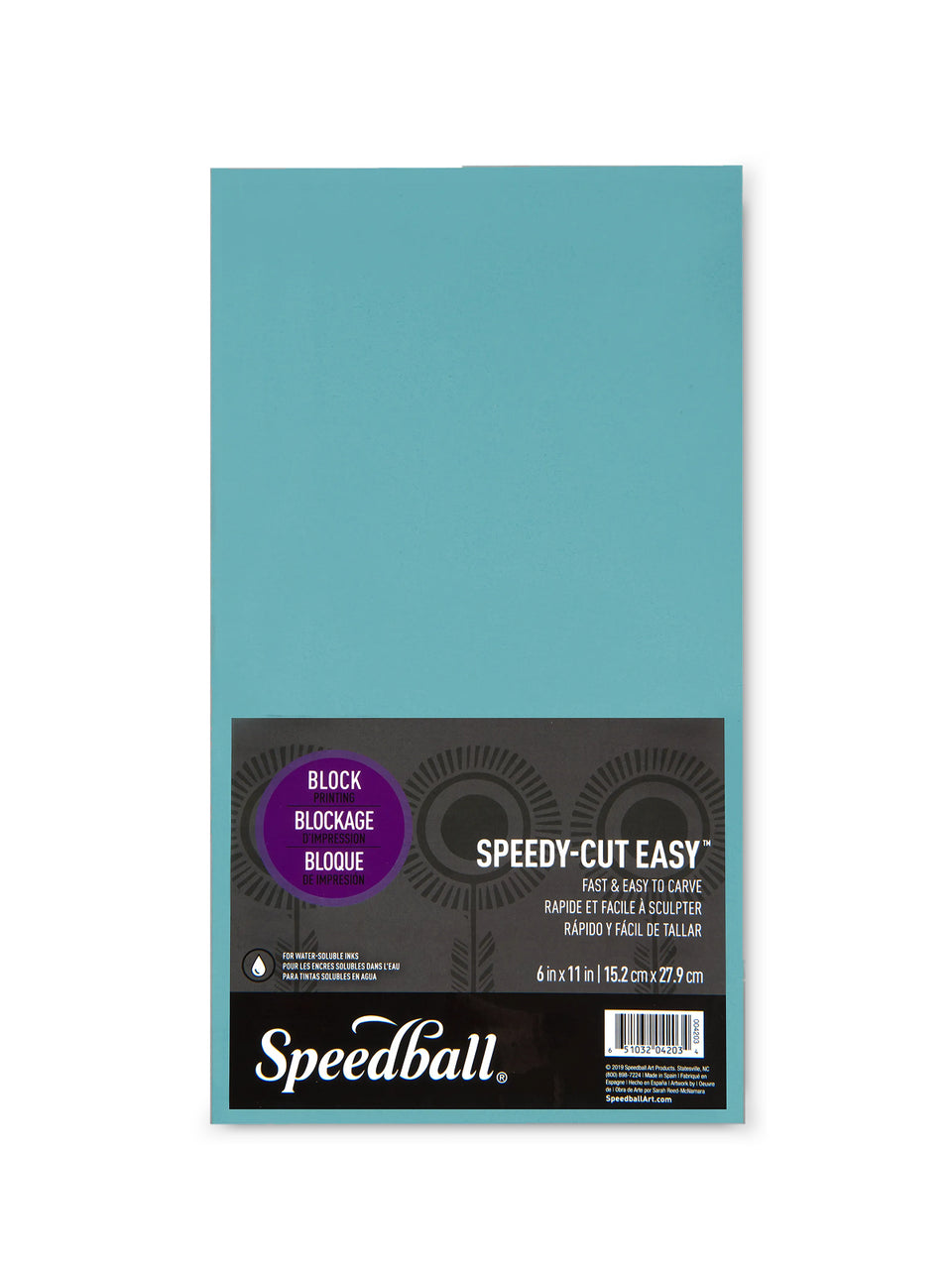 Speedball Speedy-Cut Easy Block Printing 6 x 11 inch