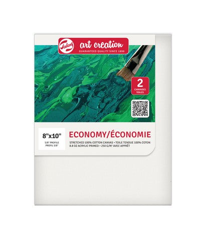 Talens Art Creation Economy Canvas 8x10 - 2 pack