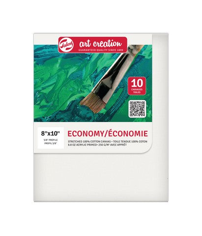 Talens Art Creation Economy Canvas 8x10 - 10 pack
