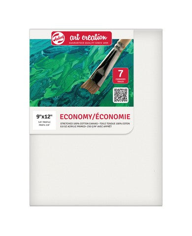 Talens Art Creation Economy Canvas 9x12 - 7 pack