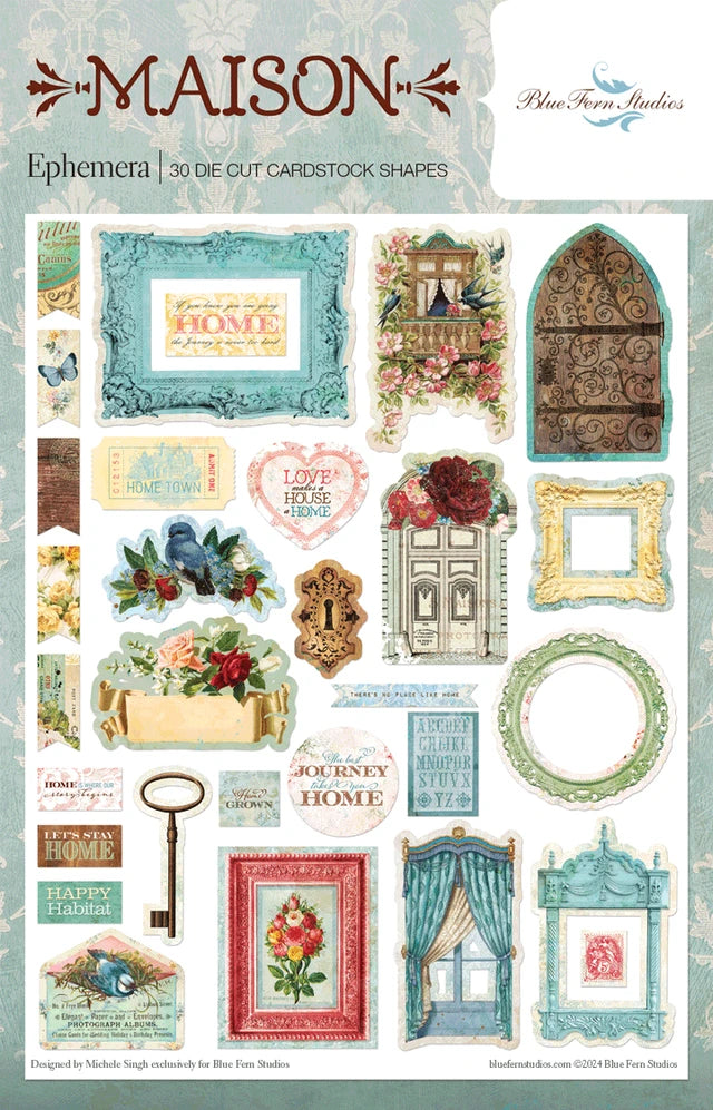 Blue Fern Studios Maison Ephemera
