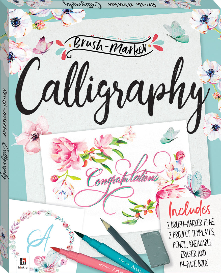 Brush-Marker Calligraphy Set