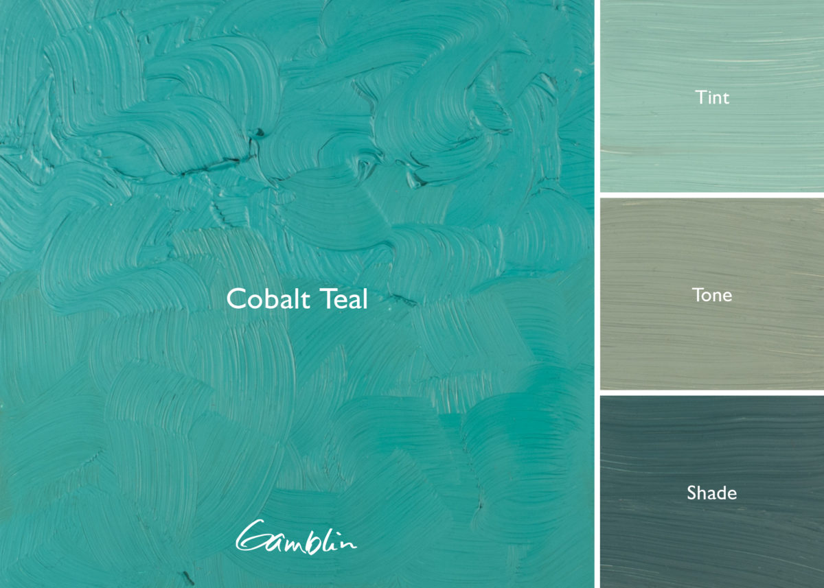 GAMBLIN ARTISTS GRADE COBALT TEAL 37ML