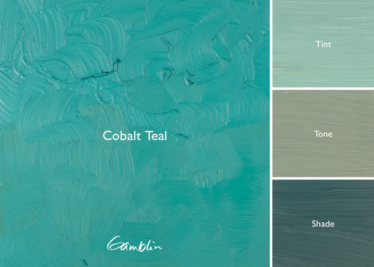 GAMBLIN ARTISTS GRADE COBALT TEAL 37ML