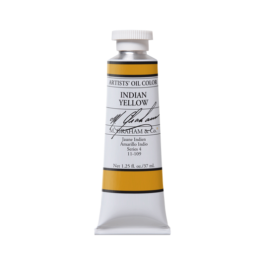 M GRAHAM INDIAN YELLOW 37ML OIL COLOR