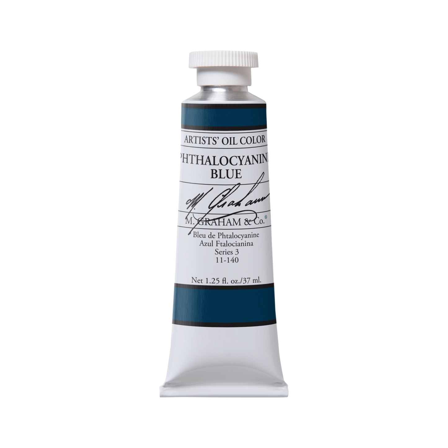 M GRAHAM PHTHALOCYANINE BLUE 37ML OIL COLOR