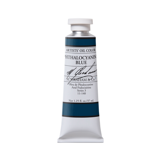 M GRAHAM PHTHALOCYANINE BLUE 37ML OIL COLOR