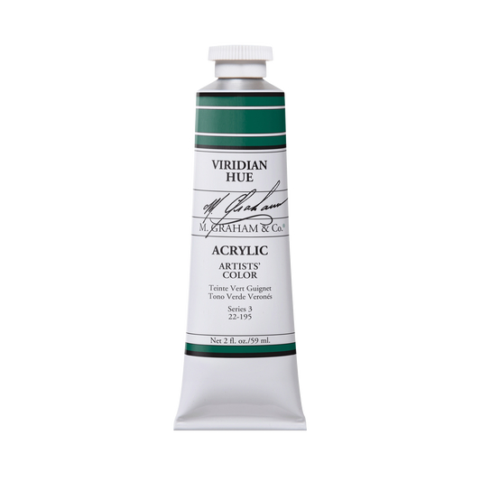 M GRAHAM VIRIDIAN HUE 60ML TUBE ACRYLIC