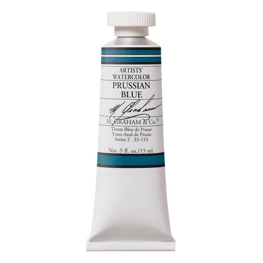 M GRAHAM PRUSSIAN BLUE 15ML WATERCOLOR