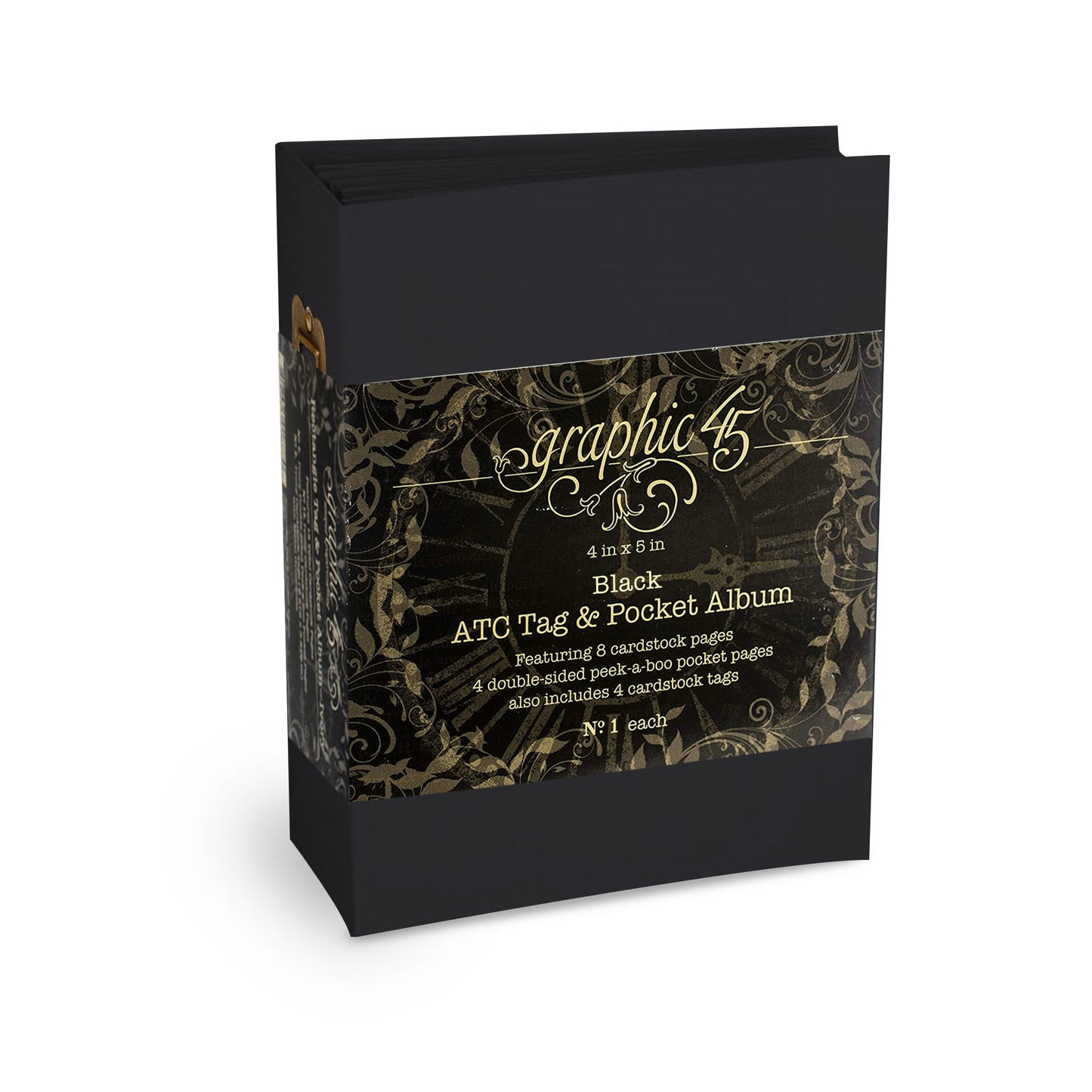 Graphic45 Warm Wishes Holiday Trinket Mini Album Kit