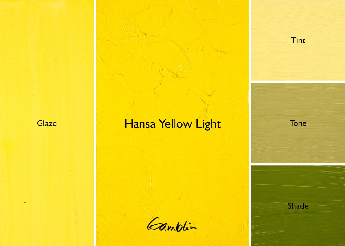 1980 OIL COLOR HANSA YELLOW LIGHT 37ML
