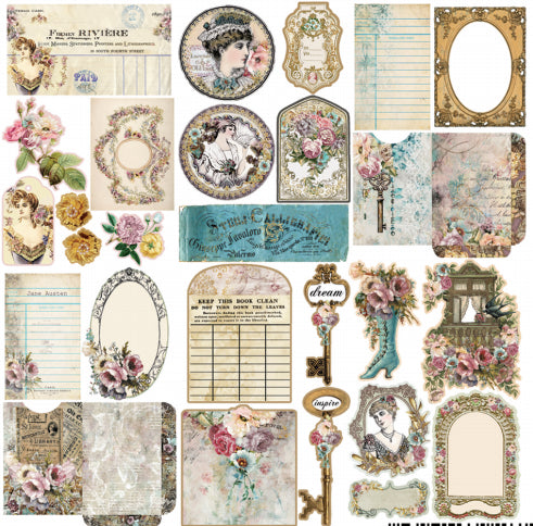 Blue Fern Studios Jane's Memoirs Bits & Bobs Pack