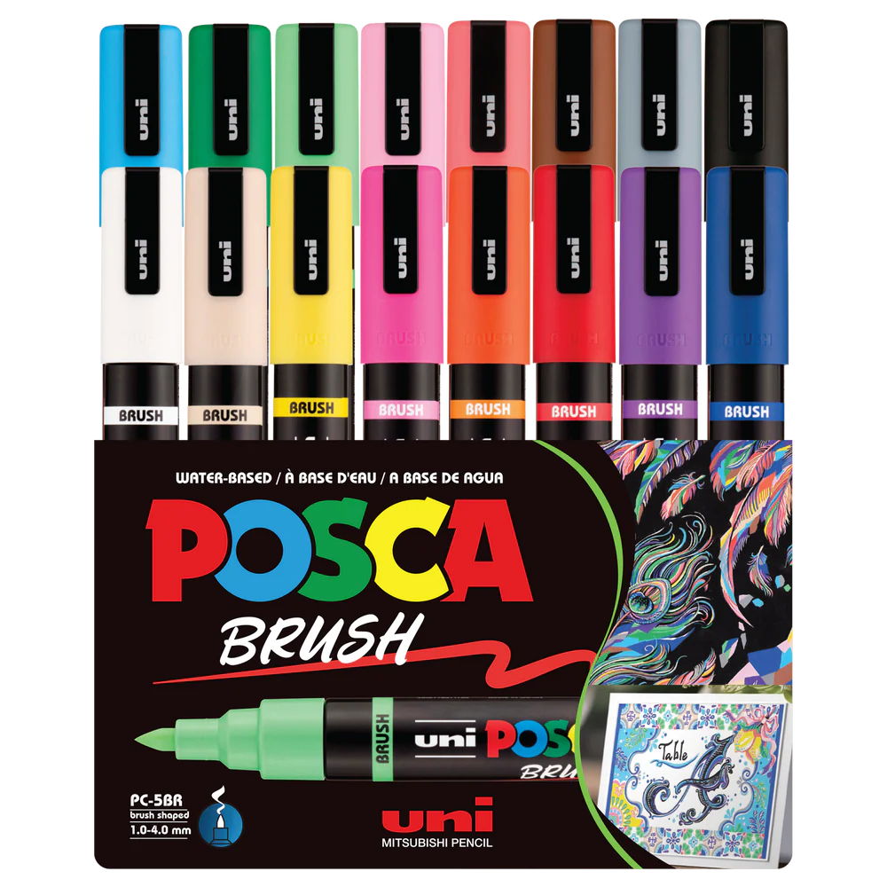POSCA Brush 16 PK