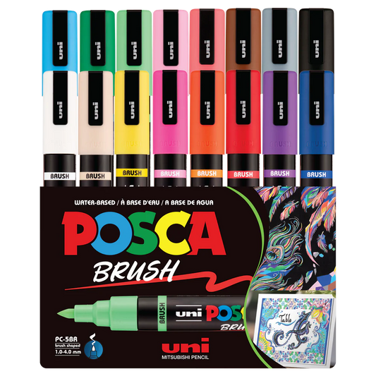 POSCA Brush 16 PK