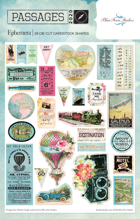 Blue Fern Studios Passages Ephemera