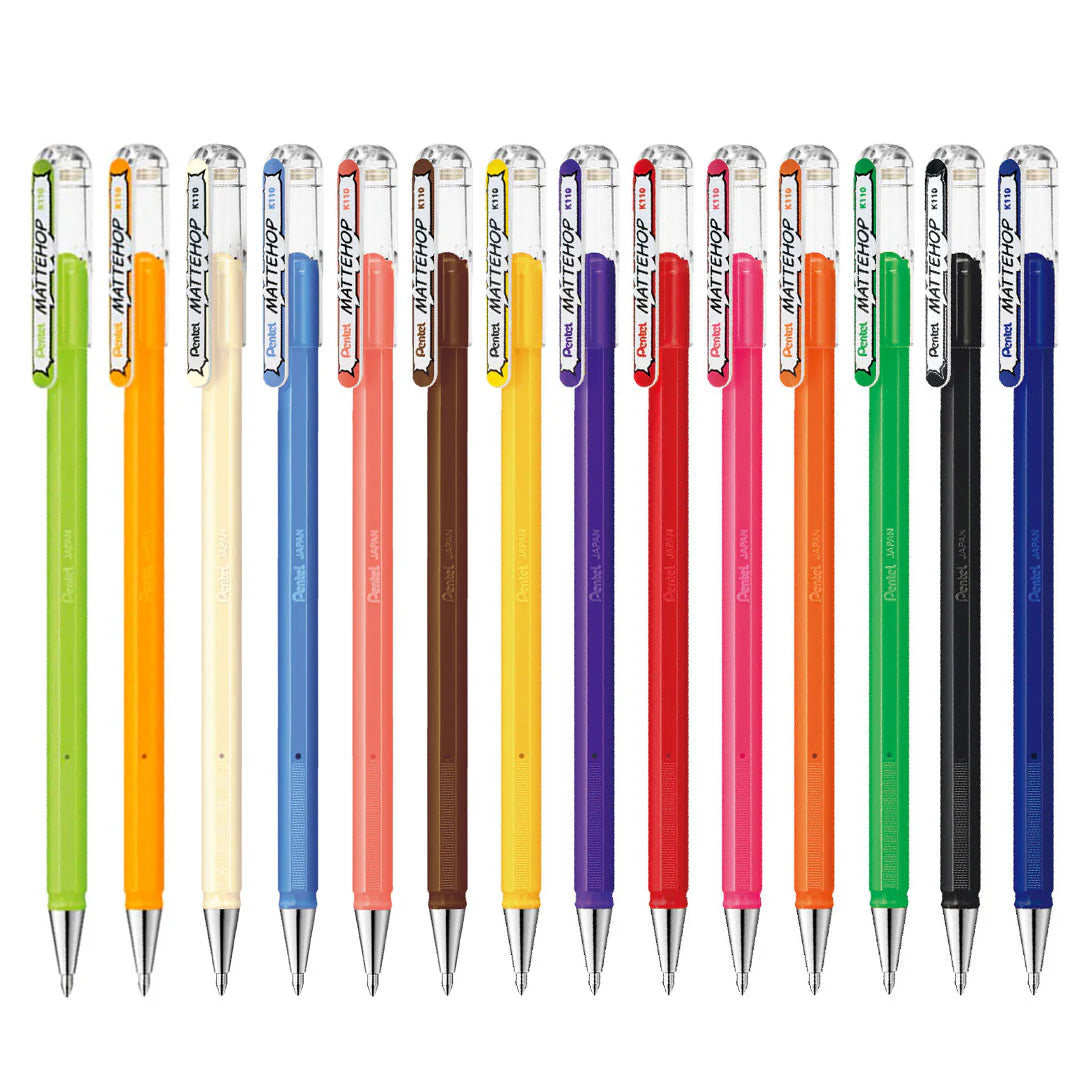 Pentel Mattehop Hybrid Gel Roller Pen
