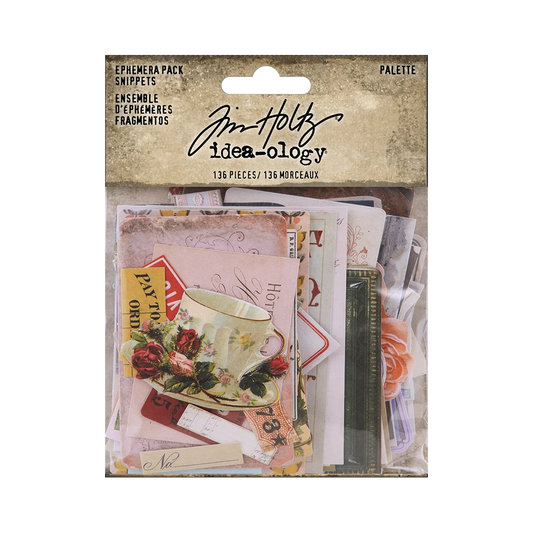 Tim Holtz Ephemera Pack Snippets Palette