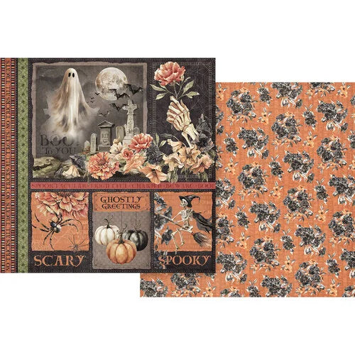 Graphic45 Ghostly Greetings Pack 12 x 12