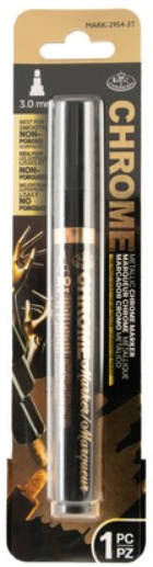 Royal & Langnickel Acrylic Chrome Marker Gold 3.0mm