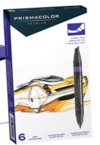 Prismacolor Premier Art Markers 6 pk