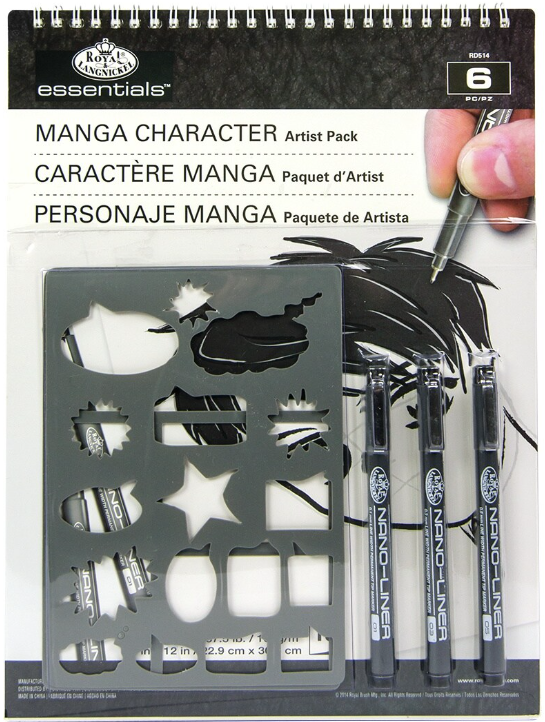 Royal & Langnickel Essentials Manga Character Artist Pack