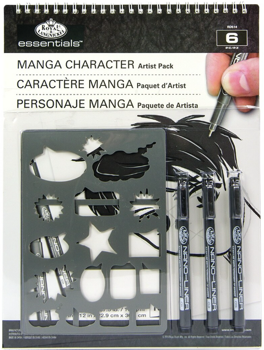 Royal & Langnickel Essentials Manga Character Artist Pack