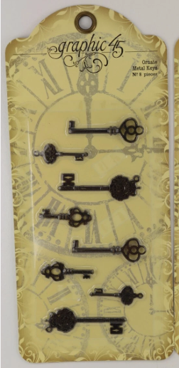 Graphic45 Ornate Metal Keys