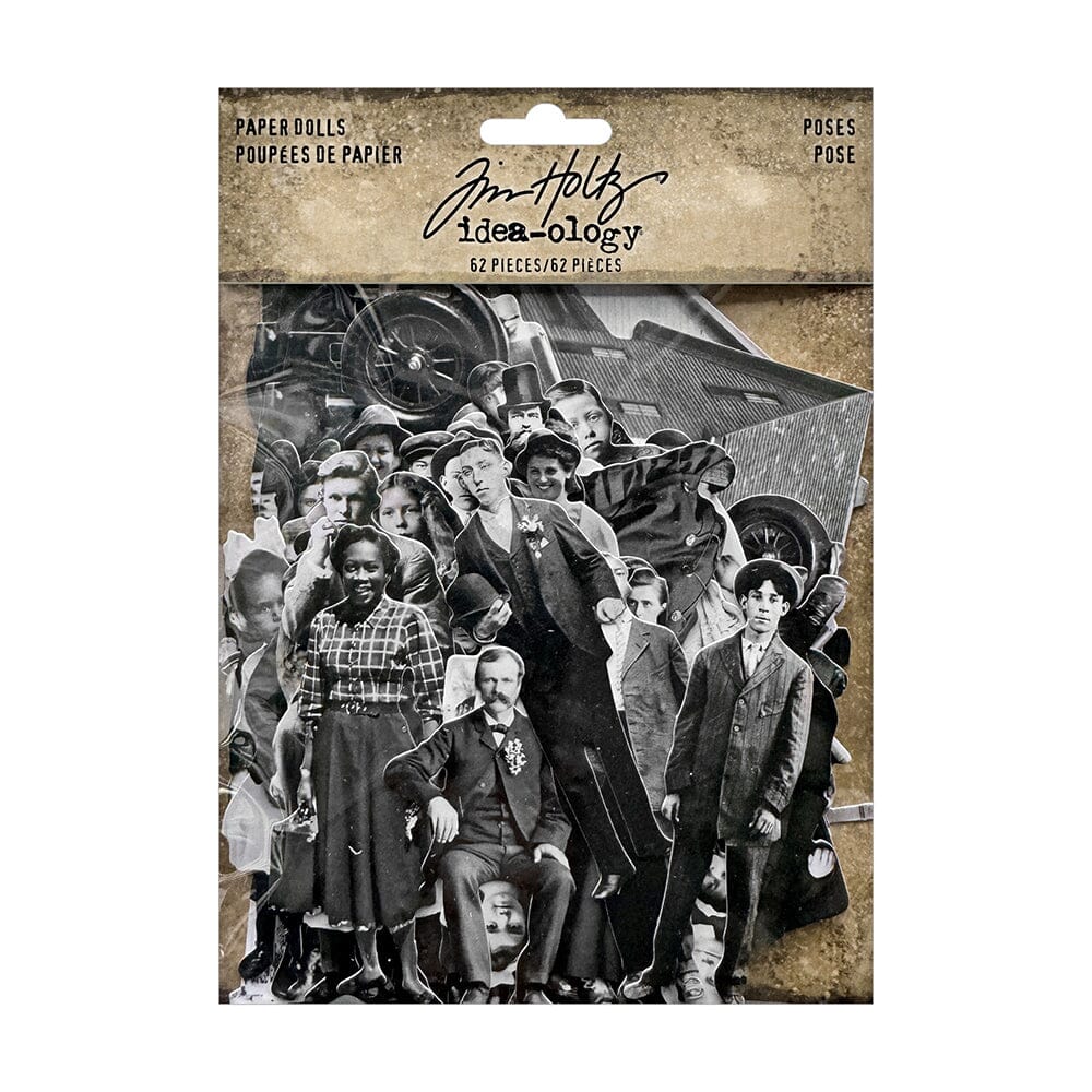 Tim Holtz Paper Dolls Pose