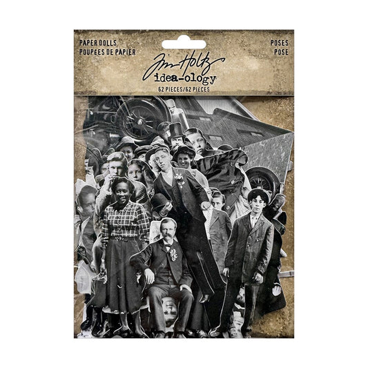 Tim Holtz Paper Dolls Pose