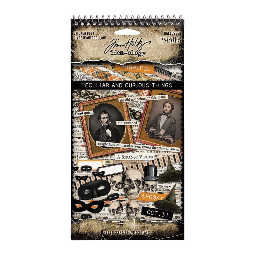 Tim Holtz Sticker Book Halloween