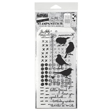 Tim Holtz Stamp/Stencil Collection
