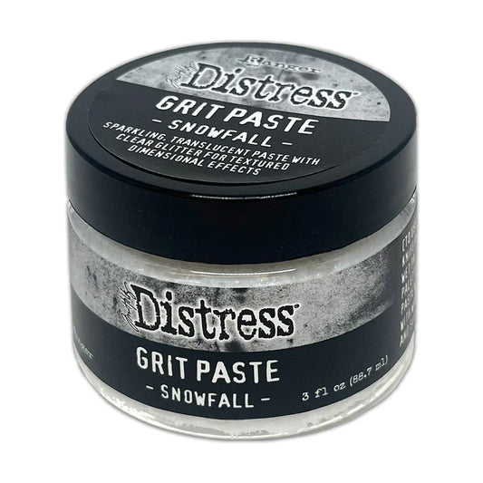 Tim Holtz Distress Grit Paste Snowfall 3oz