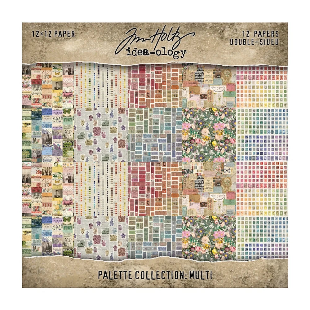 Tim Holtz Palette Collection Multi 12 x 12