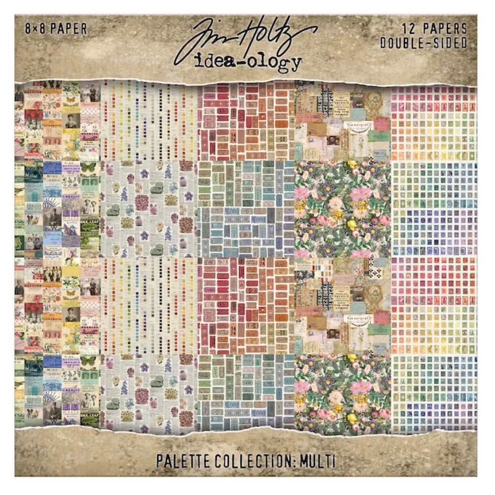 Tim Holtz Palette Collection Multi 8 x 8