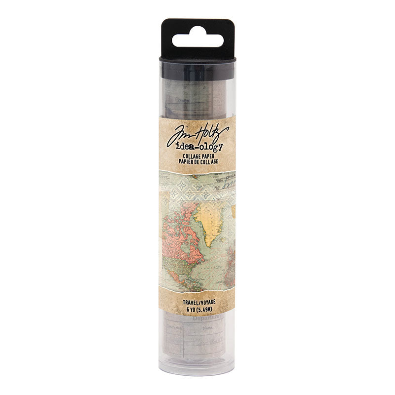 Tim Holtz Collage Paper Travel