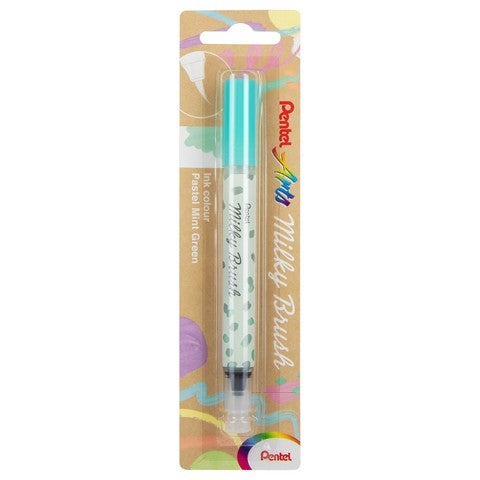 Pentel Arts Milky Brush Pastel Mint Green