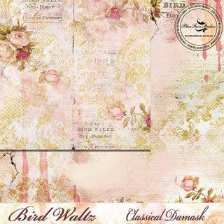 Blue Fern Studios Bird Waltz Classical Damash