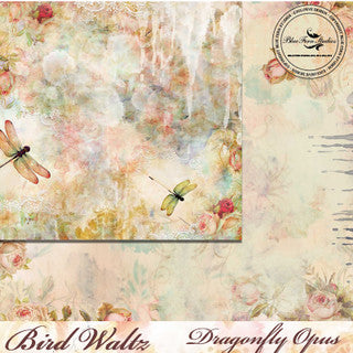 Blue Fern Studios Bird Waltz Dragonfly Opus