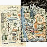 Graphic45 Adventure Awaits Ephemera Set