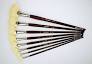 Silverstone Premium White Bristle Long Handle Brushes