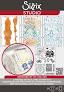 Sizzix Studio Mark Montano Layered Stencil & Stamp Set