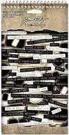 Tim Holtz Metallic Sticker Book