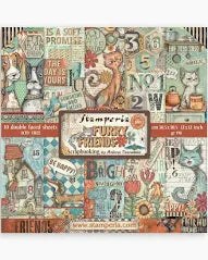 Stamperia Furry Friends 12 x 12