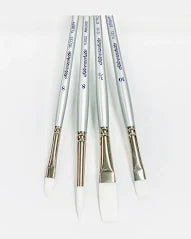 Silverwhite Synthetic Brushes for Acrylic & Watercolor
