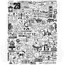 Tim Holtz Stampers Anonymous Hodgepodge Stamp