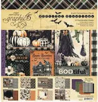 Graphic45 BOOtiful Greetings 8 x 8 Collection Pack