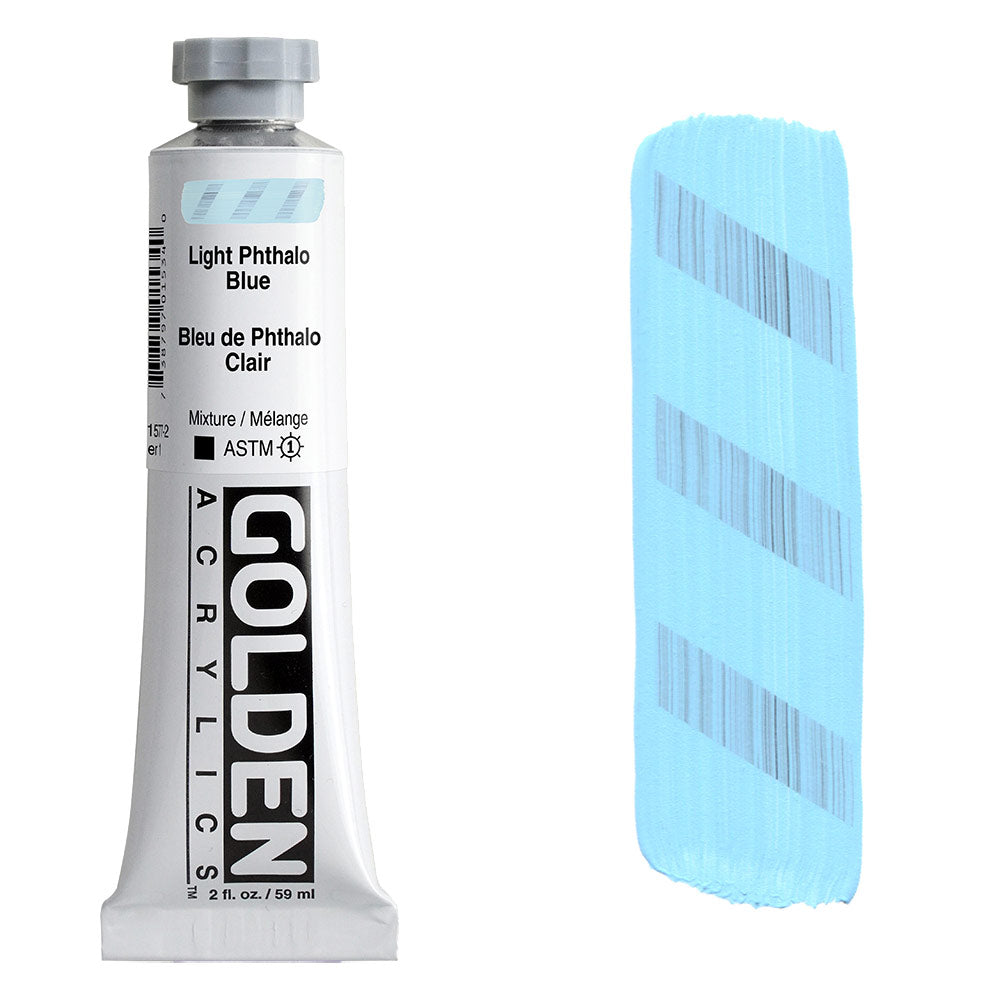 HEAVY BODY ACRYLIC LIGHT PHTHALO BLUE